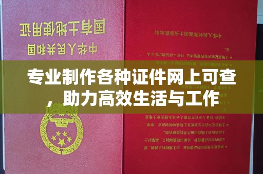 大名专业制作各种证件网上可查，助力高效生活与工作